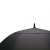 Umbrela lunga rezistenta cu deschidere automata, 2401E16397, Swiss Peak, 81xØ103 cm, rPET, Fibra de sticla, Negru