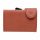 Portofel pentru carduri securizat RFID, Everestus, CE, pu, aluminiu, maro, 16x68x95 mm