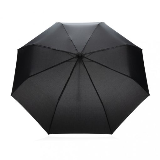 Umbrela de ploaie mini, Everestus, 21OCT0991, 58 x ø 96 cm, Poliester, Metal, Negru, saculet inclus