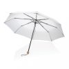 Umbrela de ploaie mini, Everestus, 21OCT0994, 58 x ø 96 cm, Poliester, Metal, Alb, saculet inclus