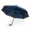 Umbrela de ploaie mini, Everestus, 21OCT0992, 58 x ø 96 cm, Poliester, Metal, Albastru, saculet inclus