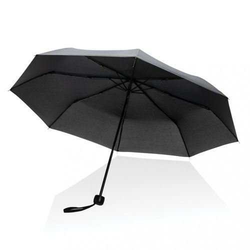 Umbrela de ploaie mini, Everestus, 21OCT0984, 56 x ø 95 cm, Poliester, Metal, Negru, saculet inclus