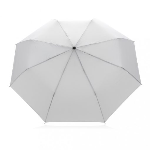 Umbrela de ploaie mini, Everestus, 21OCT0989, 56 x ø 95 cm, Poliester, Metal, Alb, saculet inclus