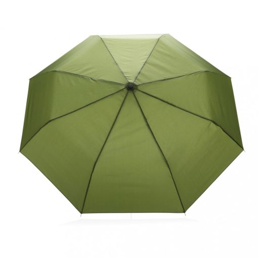 Umbrela de ploaie mini, Everestus, 21OCT0986, 56 x ø 95 cm, Poliester, Metal, Verde, saculet inclus