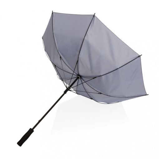 Umbrela rezistenta la vant, Everestus, 21OCT1026, 81 x ø 103 cm, Poliester, Fibra de sticla, Gri