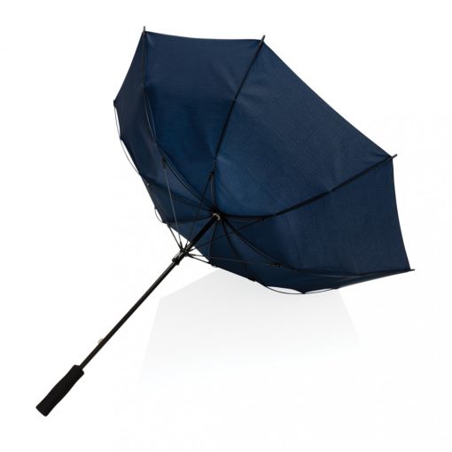 Umbrela rezistenta la vant, Everestus, 21OCT1029, 81 x ø 103 cm, Poliester, Fibra de sticla, Albastru