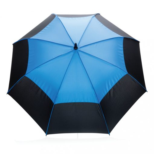 Umbrela cu deschidere automata, rezistenta la vant, Everestus, 21OCT1038, 93 x ø 120 cm, Poliester, Metal, Albastru