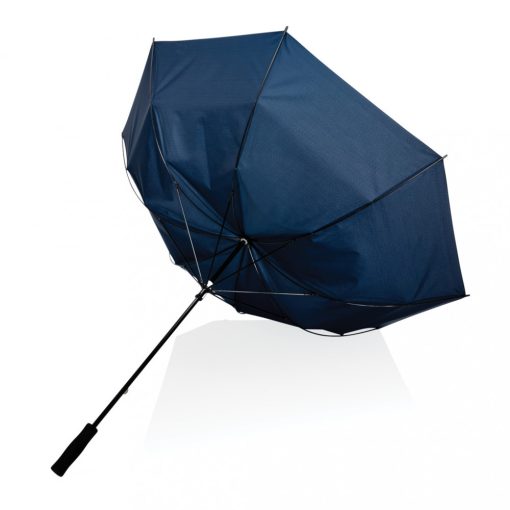 Umbrela rezistenta la vant, Everestus, 21OCT1044, 97 x ø 130 cm, Poliester, Fibra de sticla, Albastru