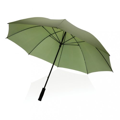 Umbrela rezistenta la vant, Everestus, 21OCT1045, 97 x ø 130 cm, Poliester, Fibra de sticla, Verde, saculet inclus