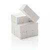 Joc creativ, Everestus, 2707289, Lemn, 7x7x7 cm, Alb