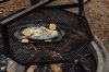 Tigaie grill, 2401E16603, Vinga, 41.3x23x2 cm, Fier, Negru
