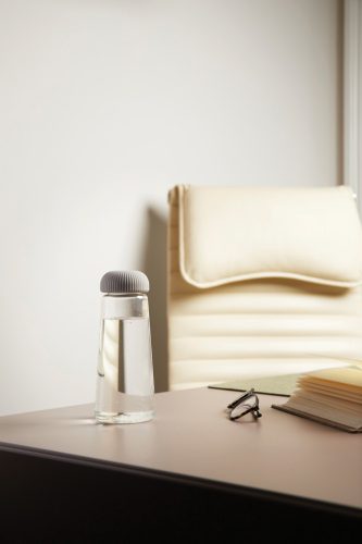 Sticla de apa sport 575 ml, 2401E16574, Vinga, 19xØ7.7 cm, rPET, Polipropilena, Transparent