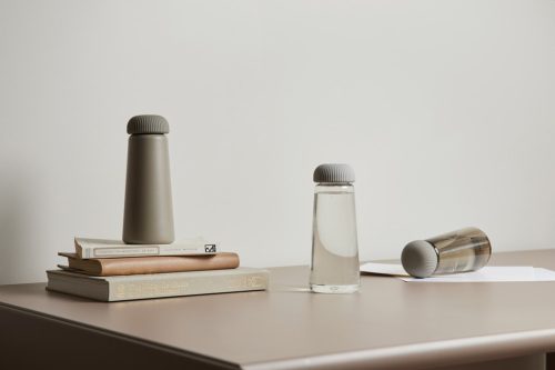 Sticla de apa sport 575 ml, 2401E16574, Vinga, 19xØ7.7 cm, rPET, Polipropilena, Transparent