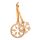 Ornament de Craciun, Fulg de Zapada, 71,5x85x3 mm, Everestus, 20SEP0586, Bambus, Natur