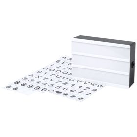   Panou luminos pentru mesaje, 150×107×41 mm, Everestus, 20FEB7813, Plastic, Alb