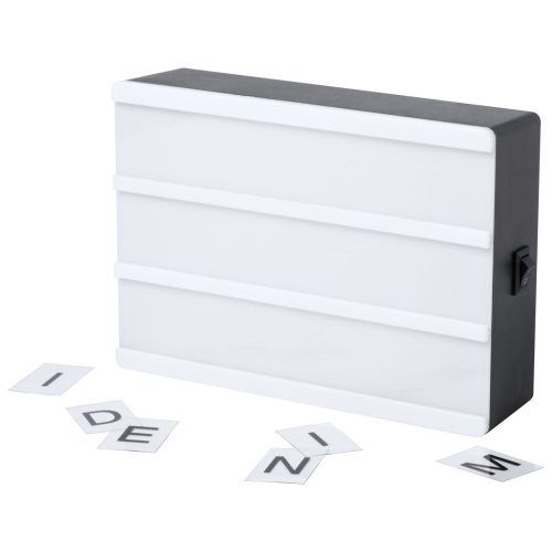 Panou luminos pentru mesaje, 150×107×41 mm, Everestus, 20FEB7813, Plastic, Alb