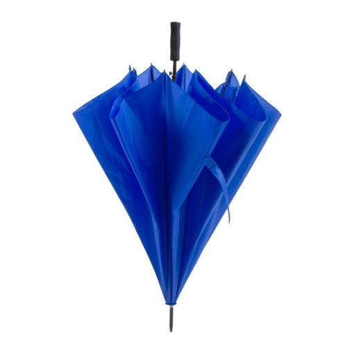 Umbrela automata, rezistenta la vant, ø1300 mm, Everestus, 20FEB2838, 190T Poliester, Metal, Albastru