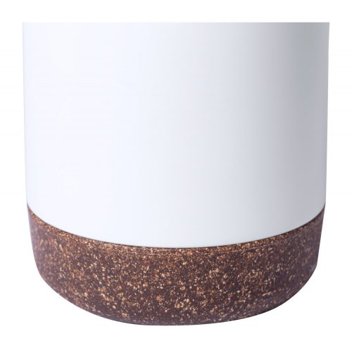 Cana termos, 500 ml, ø80×175 mm, Everestus, 20FEB16009, Otel inoxidabil, Pluta, Alb, Natur