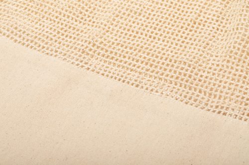 Sacosa de cumparaturi, 420×450 mm, Everestus, 20FEB12740, Bumbac, Bej