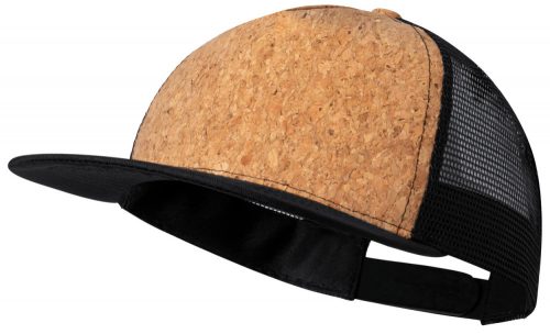 Sapca baseball, 21MAR2049, unisex, marime universala adulti, Everestus, Pluta, Poliester, Negru, Natur
