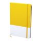 Agenda A5 cu 100 pagini dictando, Everestus, 20IUN0906, Galben, Alb, Poliuretan, Hartie