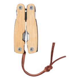   Cleste multifunctional, 21MAR1354, 50x105x17 mm, Everestus, Otel, Bambus, Natur