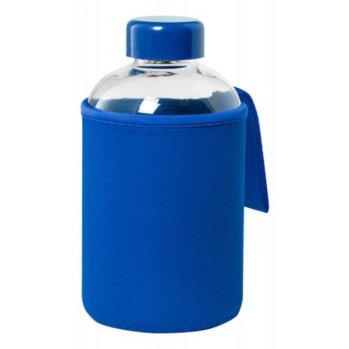 Sticla de apa, sport, 21MAR1736, 600 ml, Ø 85x160 mm, Everestus, Sticla, Albastru