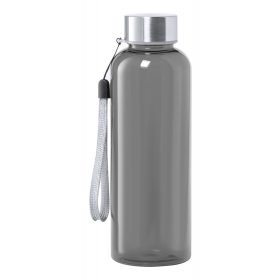   Bidon sport pentru apa, 21MAR1798, 500 ml, Ø 65x195 mm, Everestus, Tritan, Otel, Negru