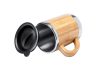 Cana termos, 21MAR2714, 300 ml, Ø 80x105 mm, Everestus, Otel, Bambus, Natur