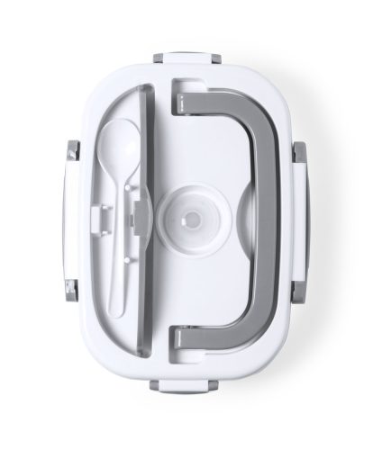 Caserola electrica, Everestus, 2707161, ABS, 1000 ml, Alb, Gri