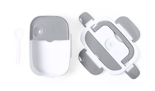 Caserola electrica, Everestus, 2707161, ABS, 1000 ml, Alb, Gri