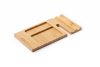 Organizator birou, Everestus, 2707232, Bambus, 90x165x9 mm, Natur
