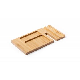   Organizator birou, Everestus, 2707232, Bambus, 90x165x9 mm, Natur