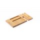 Organizator birou, Everestus, 2707232, Bambus, 90x165x9 mm, Natur