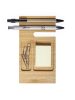 Organizator birou, Everestus, 2707232, Bambus, 90x165x9 mm, Natur