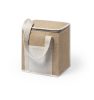 Geanta termoizolanta, Everestus, 2707396, Bumbac, Iuta, 210x230x160 mm, Natur