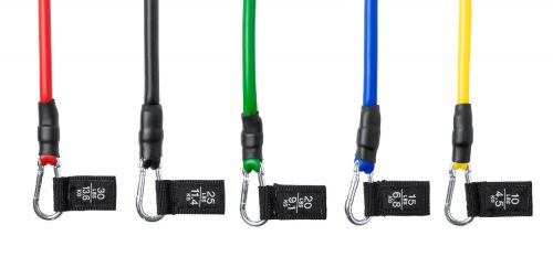 Set fitness 11 piese, Everestus, 21OCT1316, 175 x 200 x 95 mm, Cauciuc, Negru