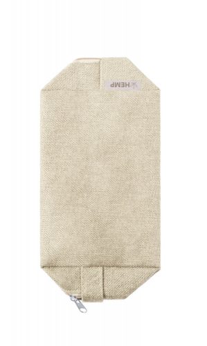 Geanta cosmetice, Everestus, 22FEB0374, 205x140x85 mm, Canepa, Natur