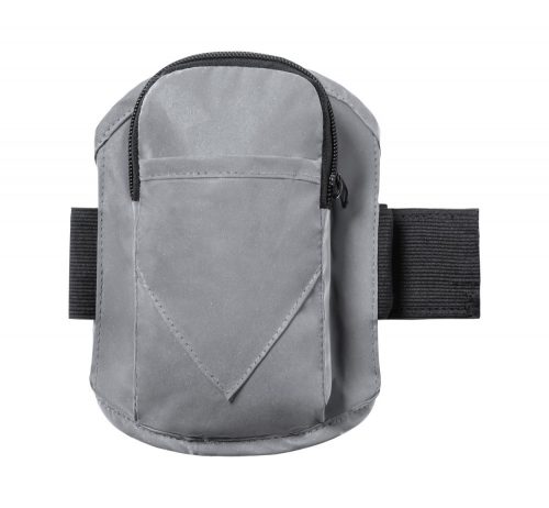 Borseta de brat sport, Everestus, 22FEB1502, 80x175x40 mm, Poliester, Gri
