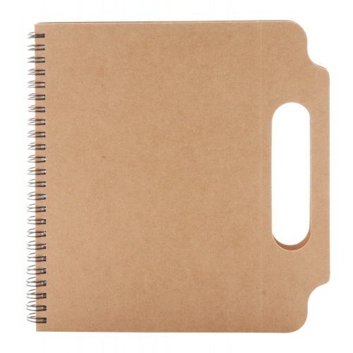 Set agenda dictando si pix, 210×200×10 mm, Everestus, 20FEB10258, Hartie reciclata, Natur
