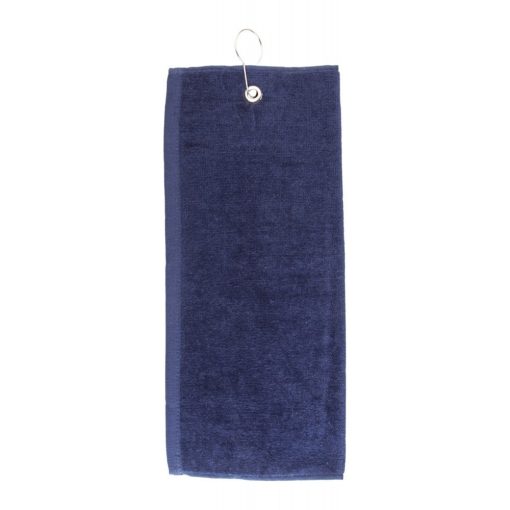 Golf towel, 410×175 mm, Everestus, 20FEB7561, Bumbac, Metal, Albastru