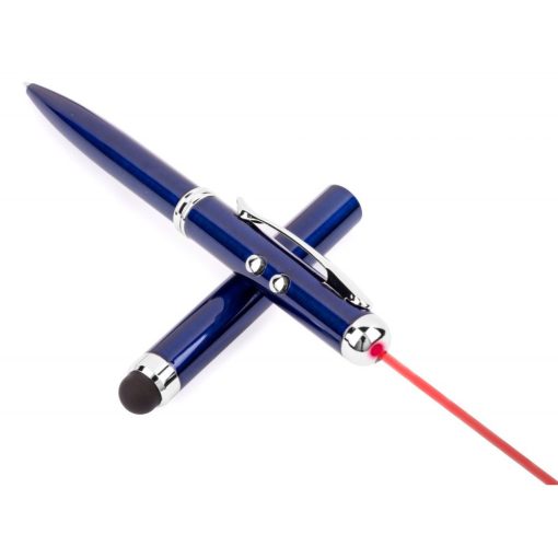 Indicator laser, ø10×123 mm, Everestus, 20FEB12031, Metal, Albastru