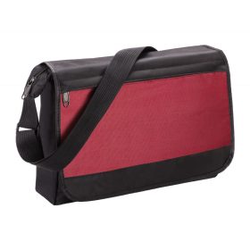   Geanta de umar, 340×270×100 mm, Everestus, 20FEB3246, 420D Poliester, Negru, Rosu