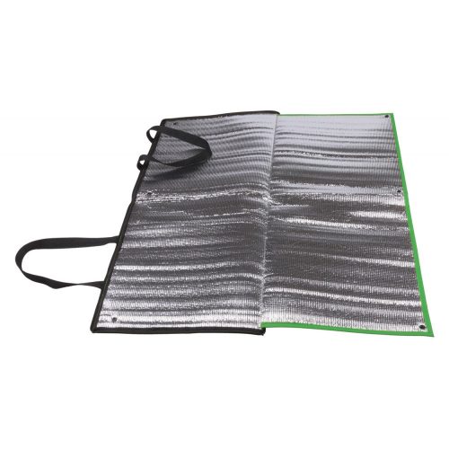 Geanta termoizolanta, Everestus, 20FEB13941, 600D Poliester, Aluminiu, Verde