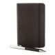 Set agenda si pix, 182×165×34 mm, Antonio Miro, 20FEB10300, Piele ecologica, Metal, Negru