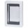 Set agenda si pix, 168×112×29 mm, Everestus, 20FEB10110, Hartie, Aluminiu, Alb