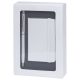 Set agenda si pix, 168×112×29 mm, Everestus, 20FEB10110, Hartie, Aluminiu, Alb