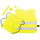 Set produse reflectorizante pentru copii, 5 piese, 275×195 mm, Everestus, 20FEB4693, Poliester, Galben