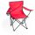 Scaun camping pliabil cu suport pahar, 830×790×475 mm, Everestus, 20FEB10871, 600D Poliester, Rosu