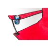 Scaun camping pliabil cu suport pahar, 830×790×475 mm, Everestus, 20FEB10871, 600D Poliester, Rosu